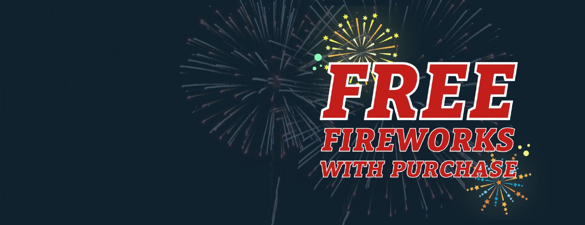 free fireworks